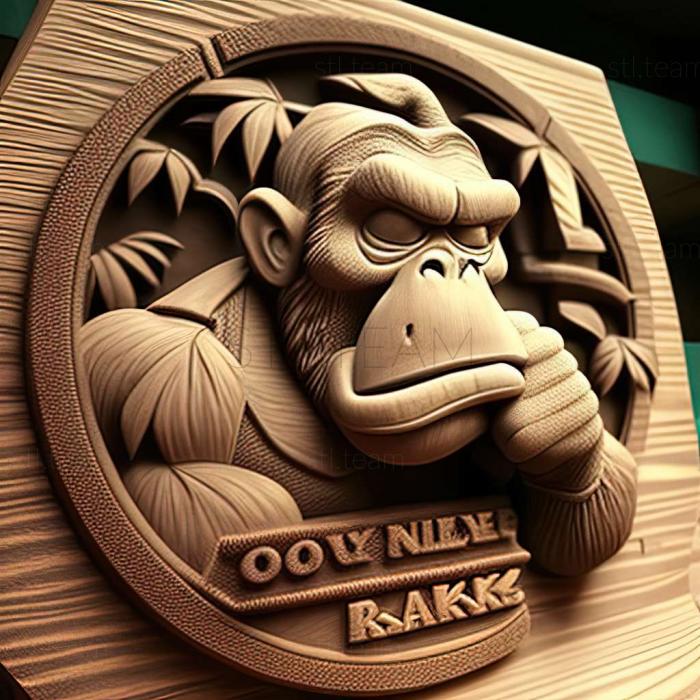 3D модель Гра Donkey Kong Country Tropical Freeze (STL)
